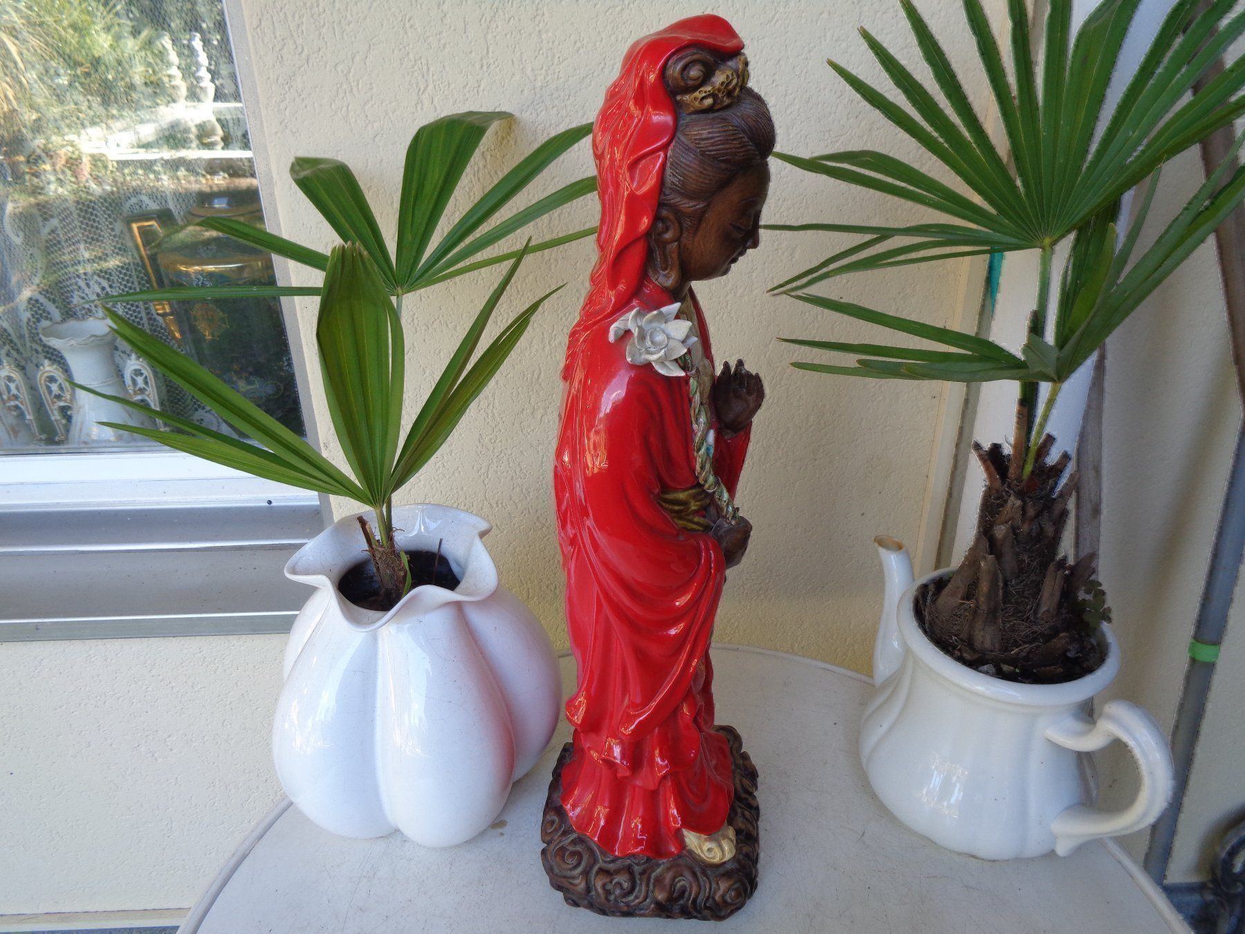 Statuette: Alte,grosse Figur aus Keramik – Usato da Camorino venduto da Hunpete 6