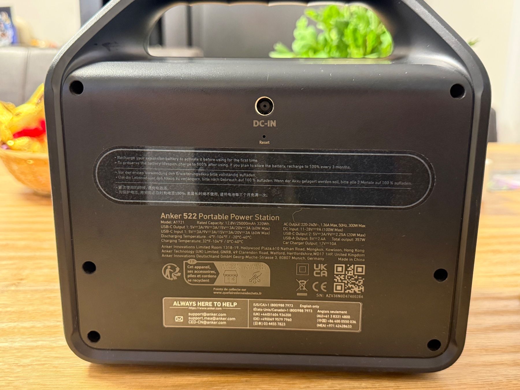 Caricatori & Batterie: Anker Solix 522 Powerstation – Nuovo (secondo la descrizione) da Riehen venduto da mau_5mq9 1