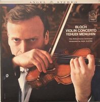 Ernest Bloch - Violinkonzert (LP, 1964, Yehudi Menuhin)