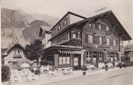 Kandersteg (BE) Hotel und Pension "Edelweiss."