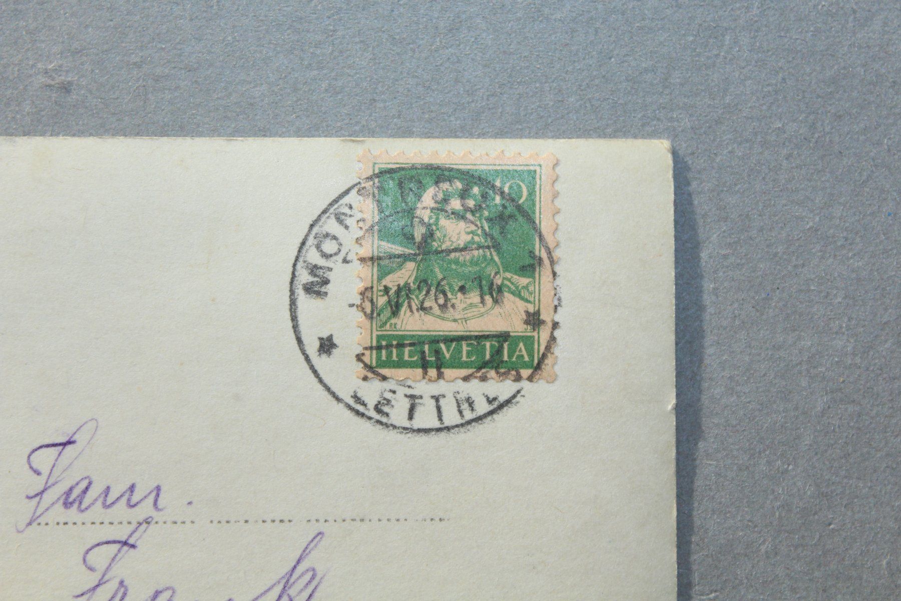 Ansichtskarten: Alte Ansichtskarte gestemp.1926 – Gebraucht aus Kriens von Wolly85