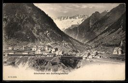 AK Göschenen, Mit Dammagletscher