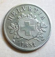10 Rappen 1851, stgl, Kat. 1200.--