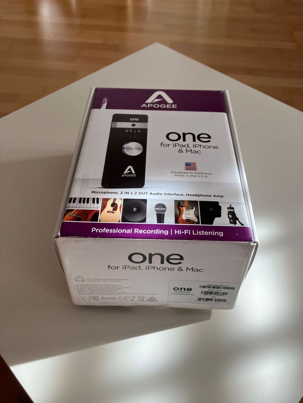 Apogee Microphones: Apogee One for iPad iPhone Mac Mic & Audio Interface – D'occasion à Eiken par Vivaldi01 2