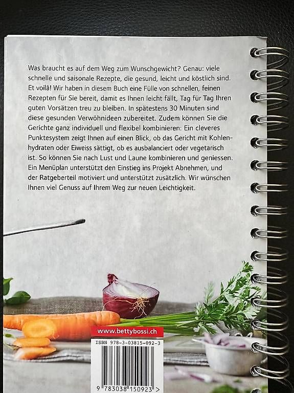 Libri: Betty Bossi - Gesund & Schlank – Usato da Zug venduto da roliro54 1