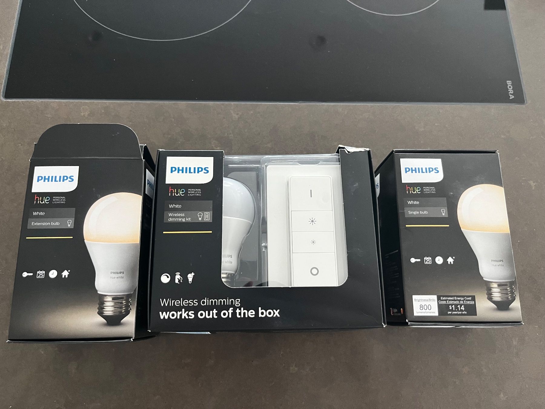 Philips Lampade: Philips Hue Set Lampen / Dimmer – Usato da Meilen venduto da Mneumann