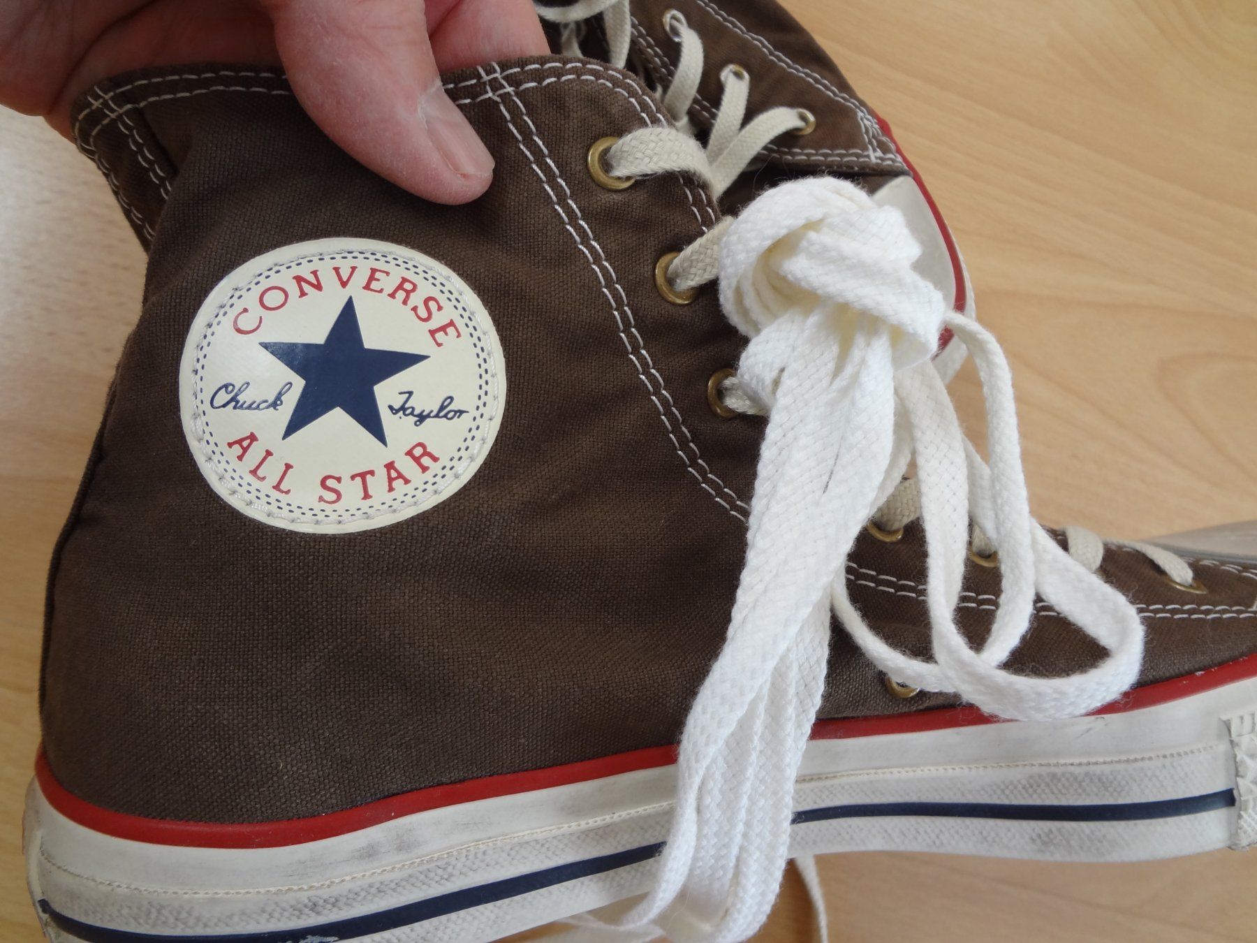 Scarpe da uomo: Converse All Star couleur brune taille 42 – Usato da Aigle venduto da Robflac55