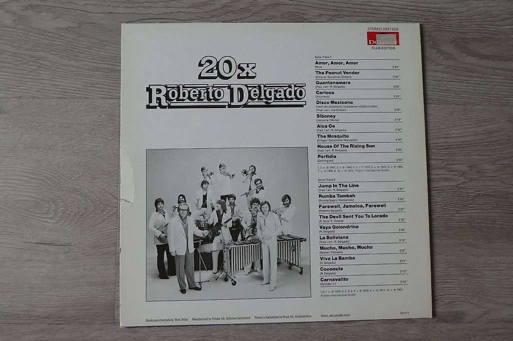 Vinyles: Roberto Delgado LP – D'occasion à Andelfingen par Annegret06 1