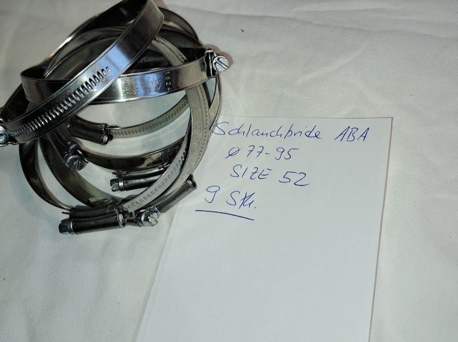 Tubi & Tubi flessibili: Schlauchbride Ø77-95mm – Nuovo (secondo la descrizione) da Sargans venduto da Bomp