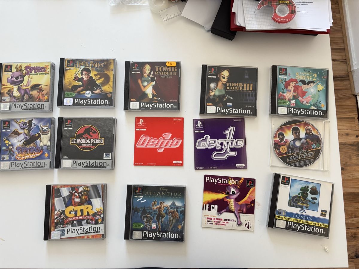 Spiele: Différents jeux PS1  – Gebraucht aus La Chaux-de-Fonds von DANIELA19961996