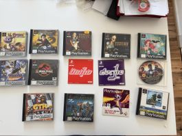 Différents jeux PS1 