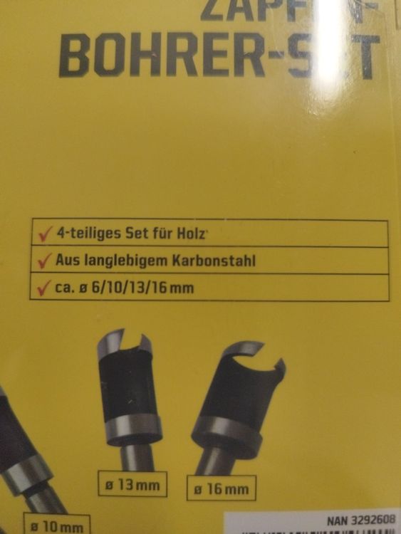 Zapfenbohrer-Satz BGS DIY 6838 | 4-teilig | XDVZ316N96IKN