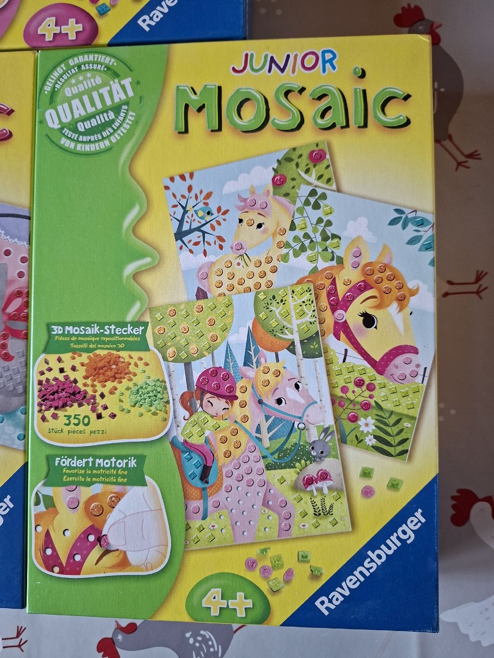 Ravensburger Giocattoli: Junior Mosaik Ravensburger 3er Set – Usato da Hinterforst venduto da Outdoorfamily 1
