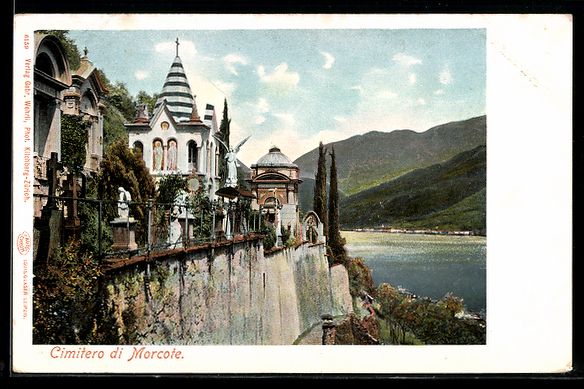 Cartes postales: AK Morcote, Cimitero – D'occasion à Berlin par bartko-reher