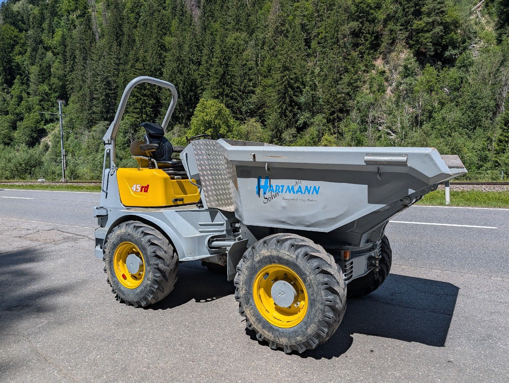 Nutzfahrzeuge: Raddumper Menzi 45rd – Gebraucht aus Pragg-Jenaz von mar_nxh7 1