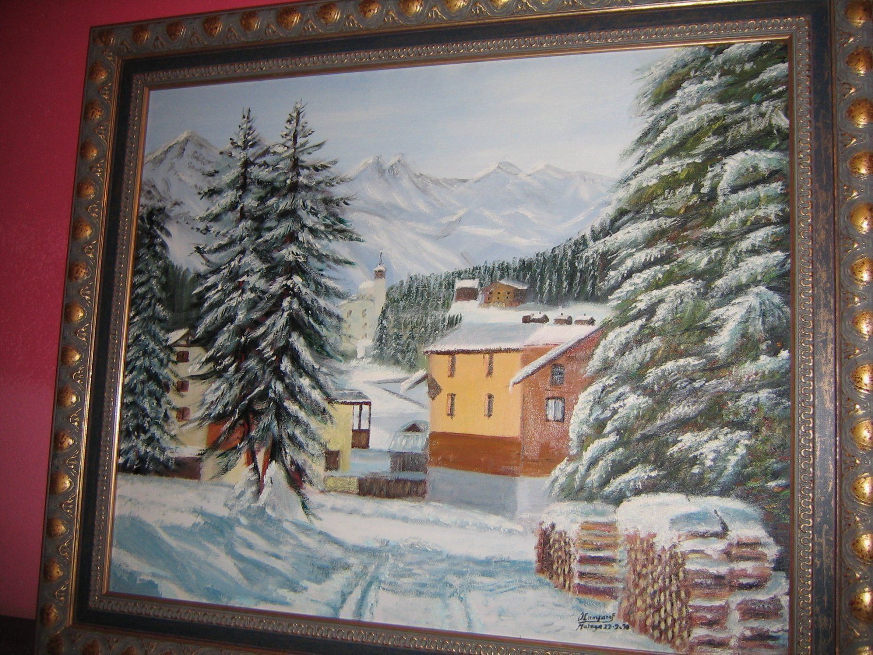 Dipinti: PAYSAGE EN HIVER – Usato da Grand-Lancy venduto da Jc42