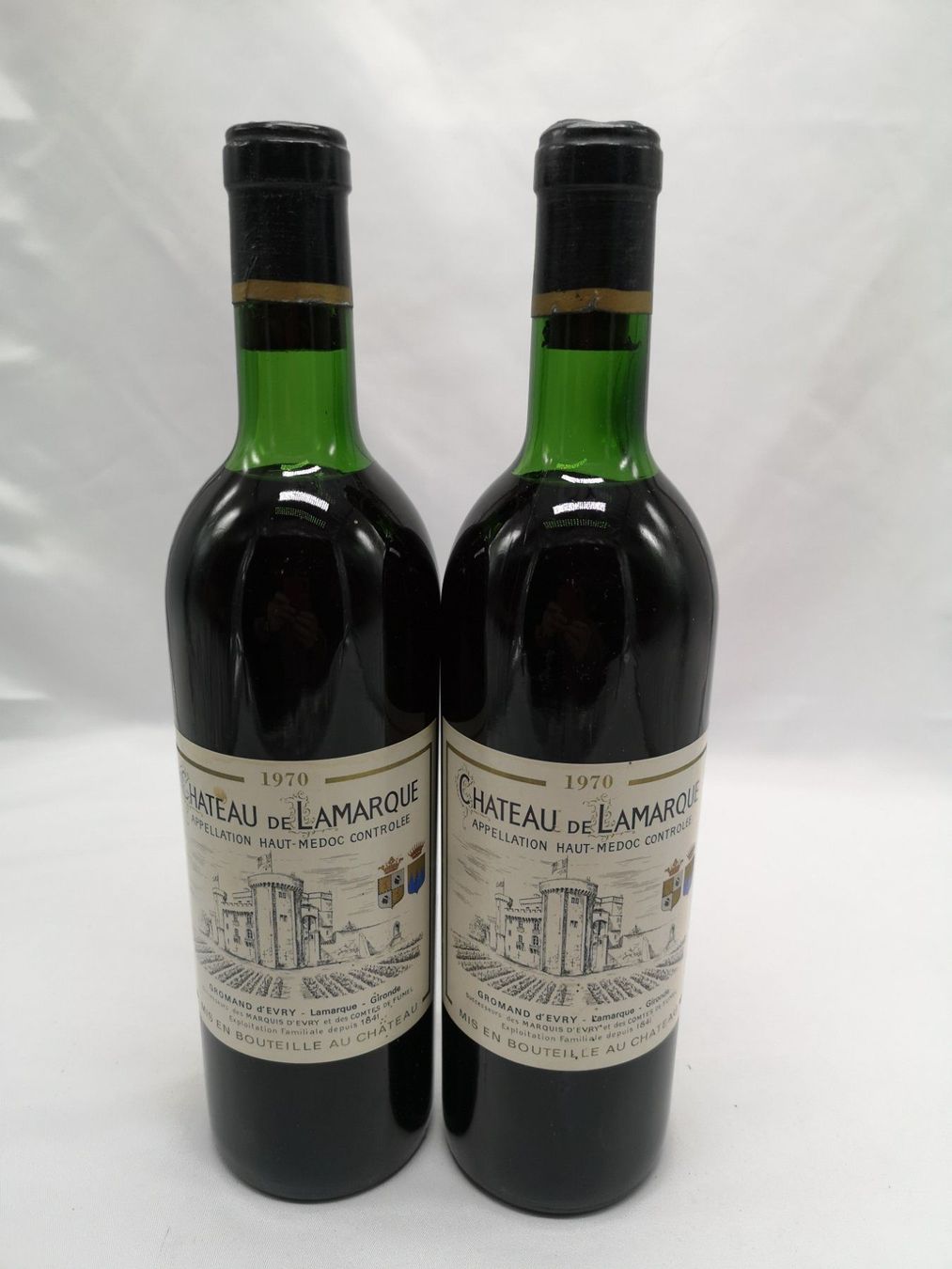 Vino: HAUT-MEDOC / Château  de Lamarque **1970** – Nuovo e nell'imballaggio originale da Bulle venduto da italicum 1