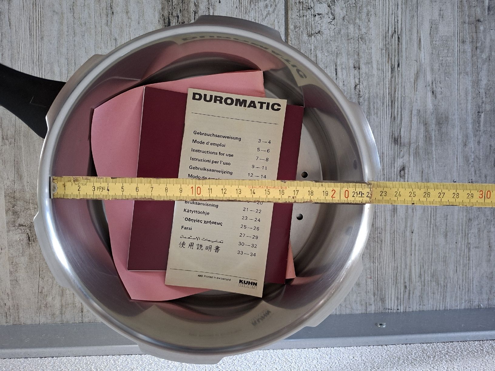 Duromatic Pfannen: Duromatic Kuhn Rikon 3,5l – Gebraucht aus Schwarzenegg von musi09 7