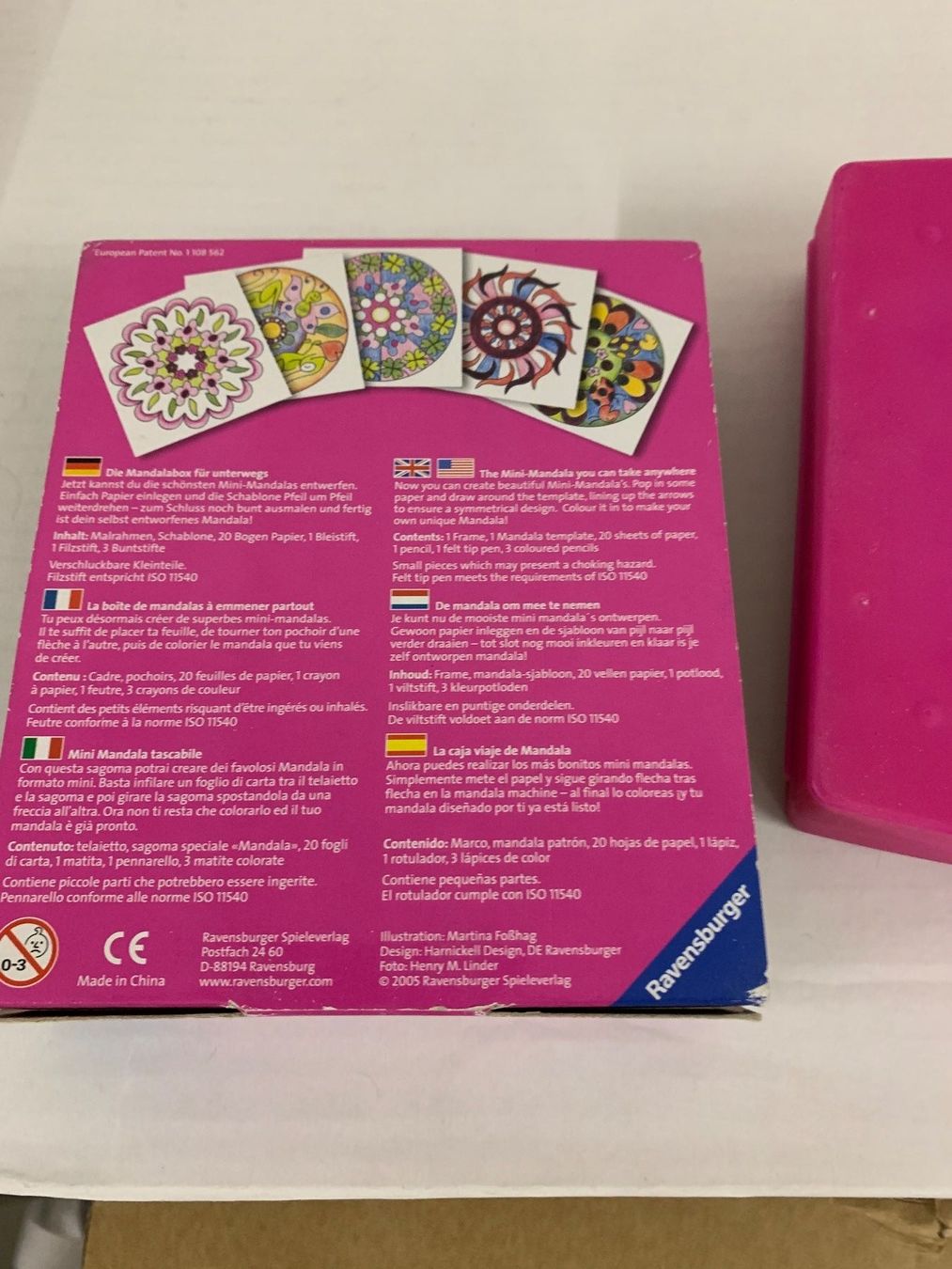 Ravensburger Giochi: Mini Mandala Designer Romantic von Ravensburger Ki9 – Usato da Erlenbach ZH venduto da Ritschly 2