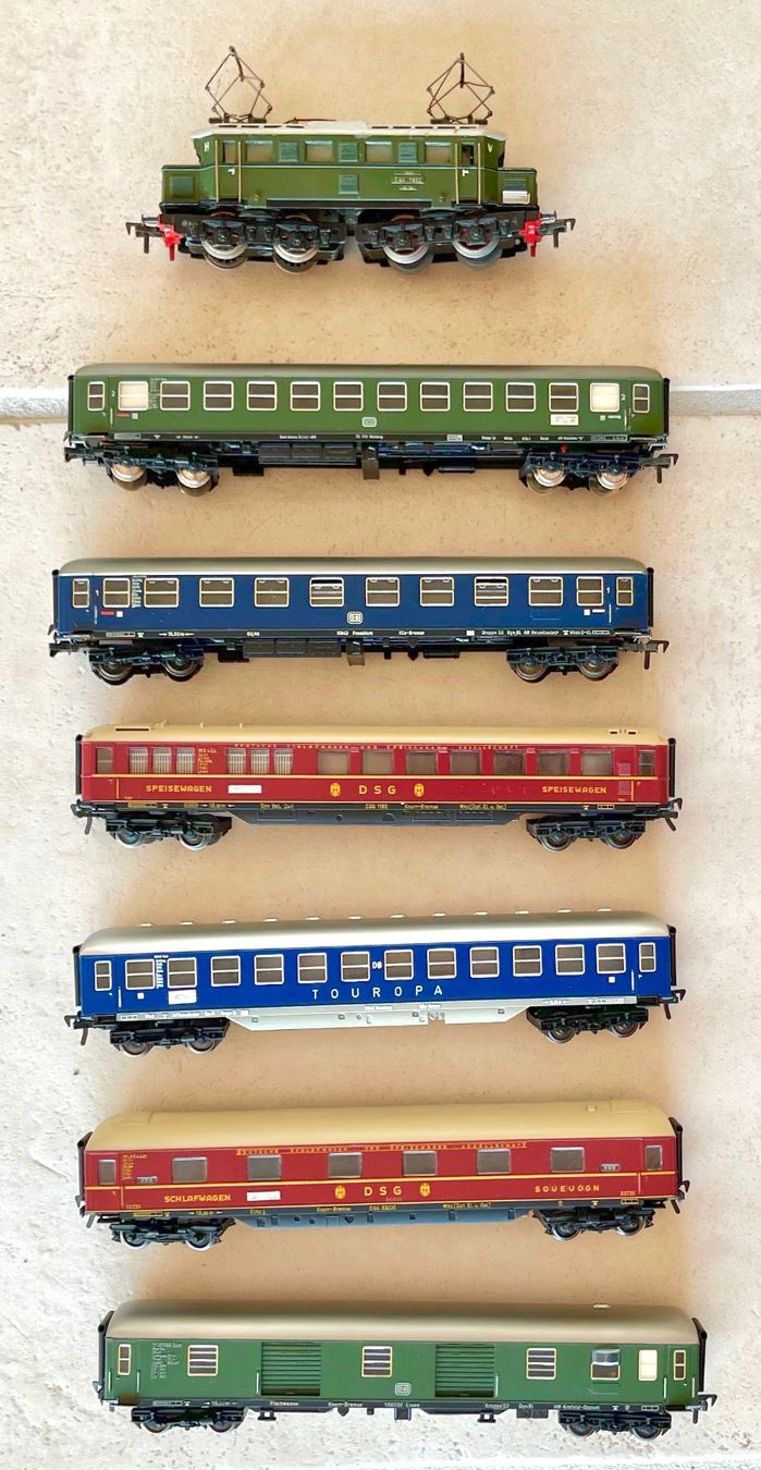 Fleischmann Modellini di ferrovie: Fleischmann E44 von 1950igern H0 – Usato da Bleiken venduto da hbw45