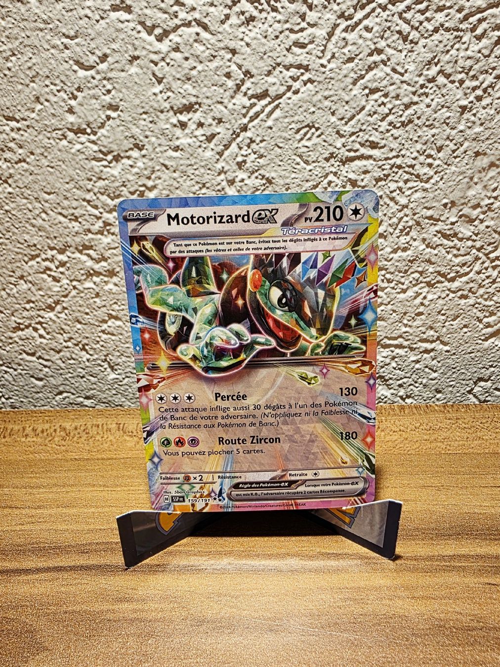 Pokémon Carte collezionabili: Motorizard EX 159/191 Étincelles Déferlantes – Nuovo (secondo la descrizione) da Turin (Salins) venduto da Meeelll01