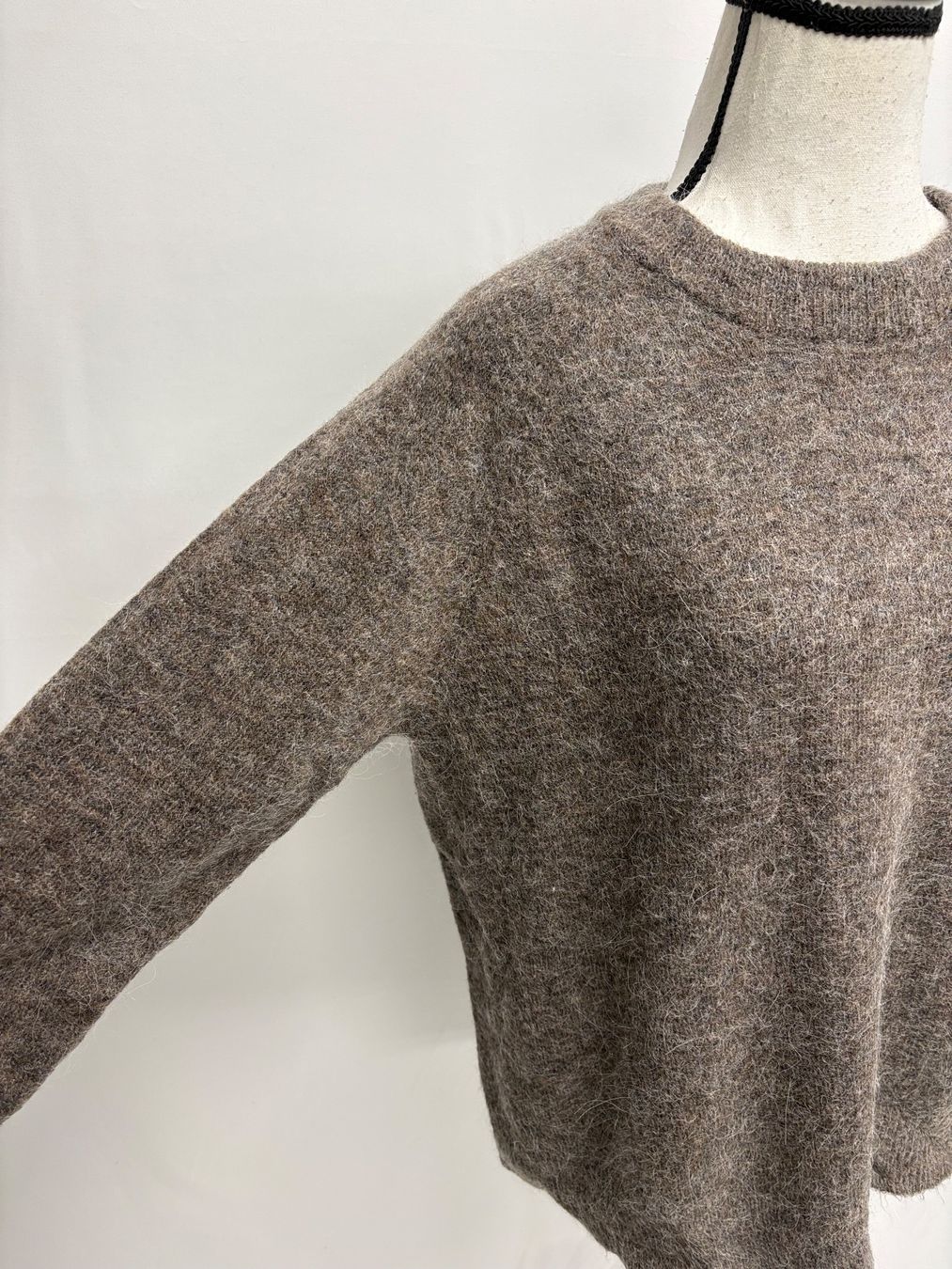 Zara Maglioni & Felpe: Zara Strickpullover mit Mohair braun Gr. XL Pullover – Usato da Regensdorf venduto da secondchancefashion 1
