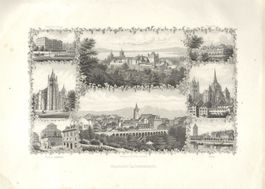Souvenir de Lausanne, Stahlstich