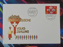 CL27 Enveloppe + Timbre Suisse 1990