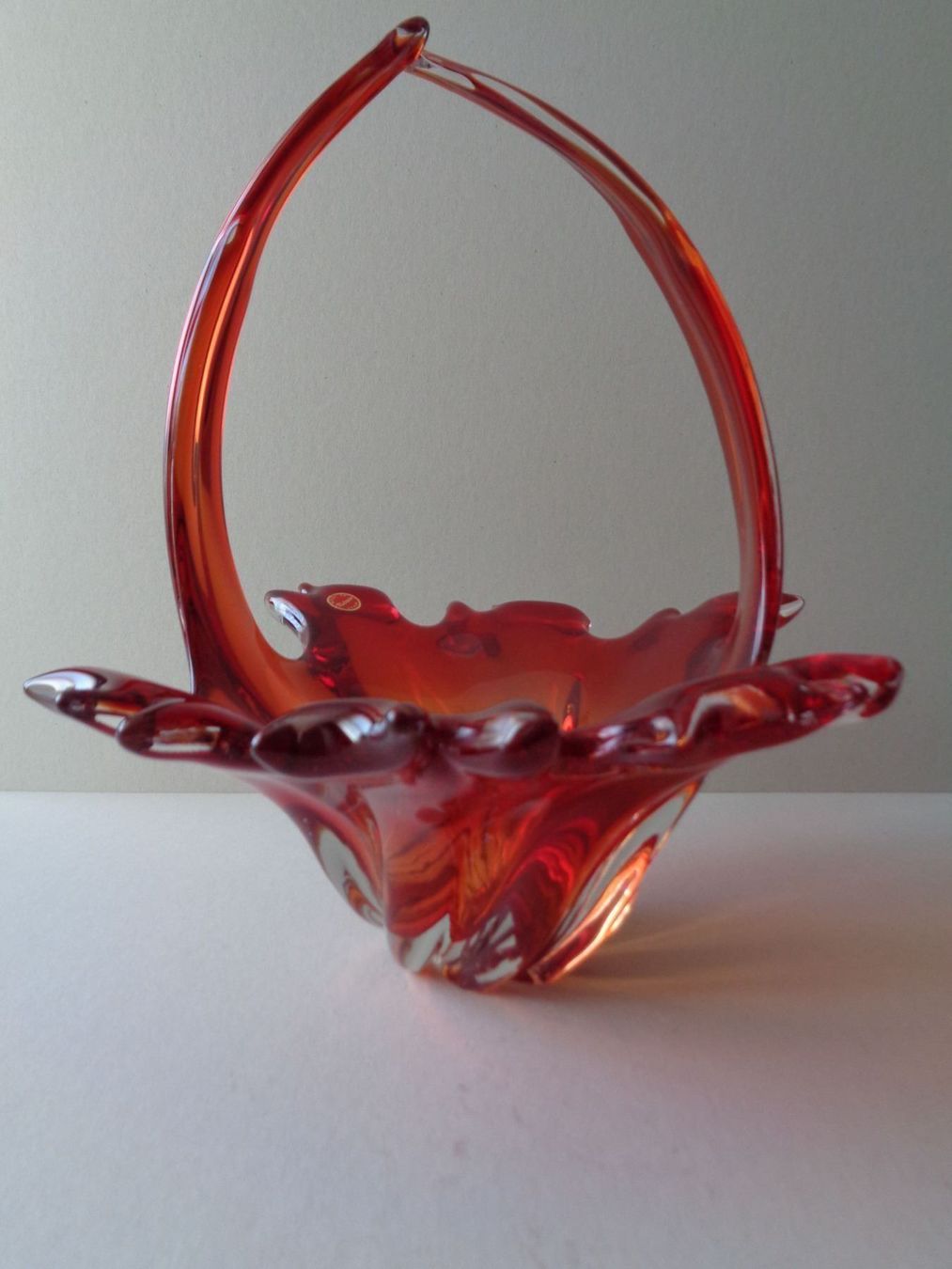 Murano Gläser: Murano Glas - Henkel-Schale – Gebraucht aus Chur von omonia 3