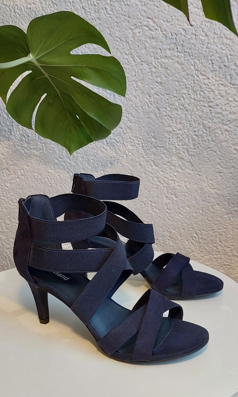 Graceland Scarpe da donna: Sandalette Marineblau Gr 37 - NEU – Nuovo e nell'imballaggio originale da Zizers venduto da toasty01 2
