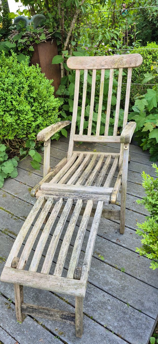 Sedie a sdraio: Liegestuhl aus Holz - ein Klassiker – Usato da Eggersriet venduto da Fredb 1