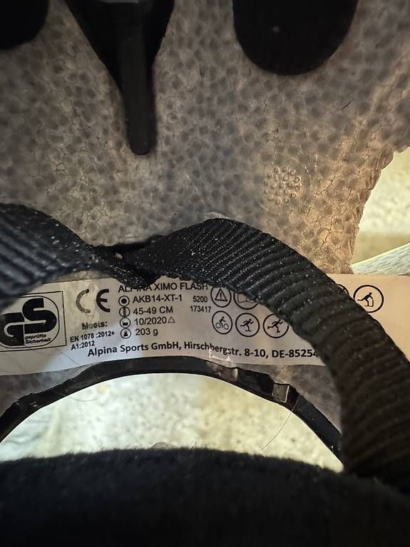 Caschi: Velohelm Alpina Gr. 48-53cm – Usato da Worb venduto da janelle03 2