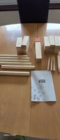 Original Kubb Spielset aus Holz, Complet mit Stoffbeutel,