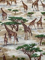 Patchworkstoff Giraffe