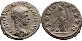 SEVERUS ALEXANDER AR Denarius (222 AD). Great style!