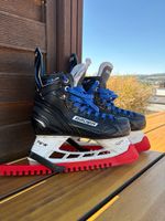 Bauer XLP Schlittschuhe schwarz blau