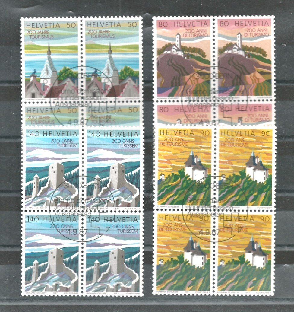 Tutti i francobolli: 1987 Schweiz – Usato da Trübbach venduto da Sammer51