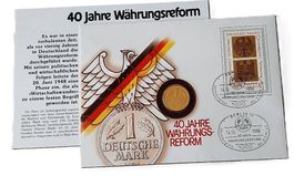 Münzbrief deutsche Währungsreform