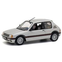 Peugeot 205 GTI 1.6 Phase I 1983-1986 silber met. / schwarz