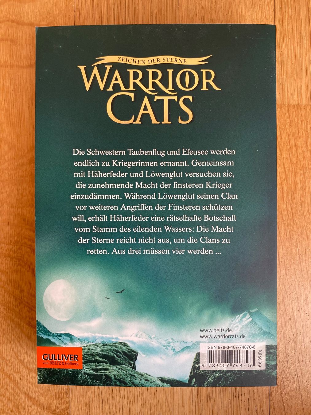Bücher: Warrior Cats, Staffel 4, Bände 1 - 6 – Neu (gemäss Beschreibung) aus Trin-Mulin von Tintengoldfisch 4