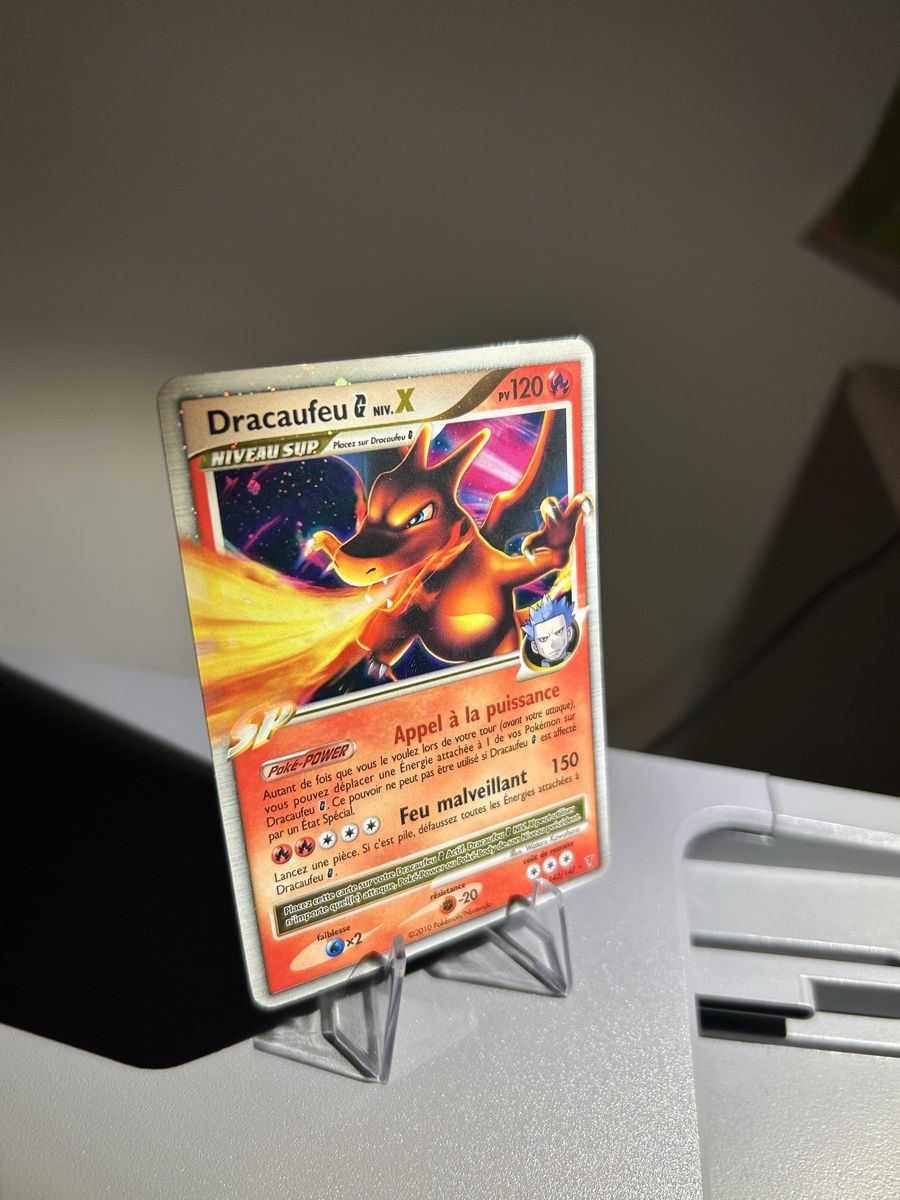 Pokémon Carte collezionabili: Pokemon Charizard lv. X 143/147 (FR) – Usato da Vuadens venduto da Numispot 1