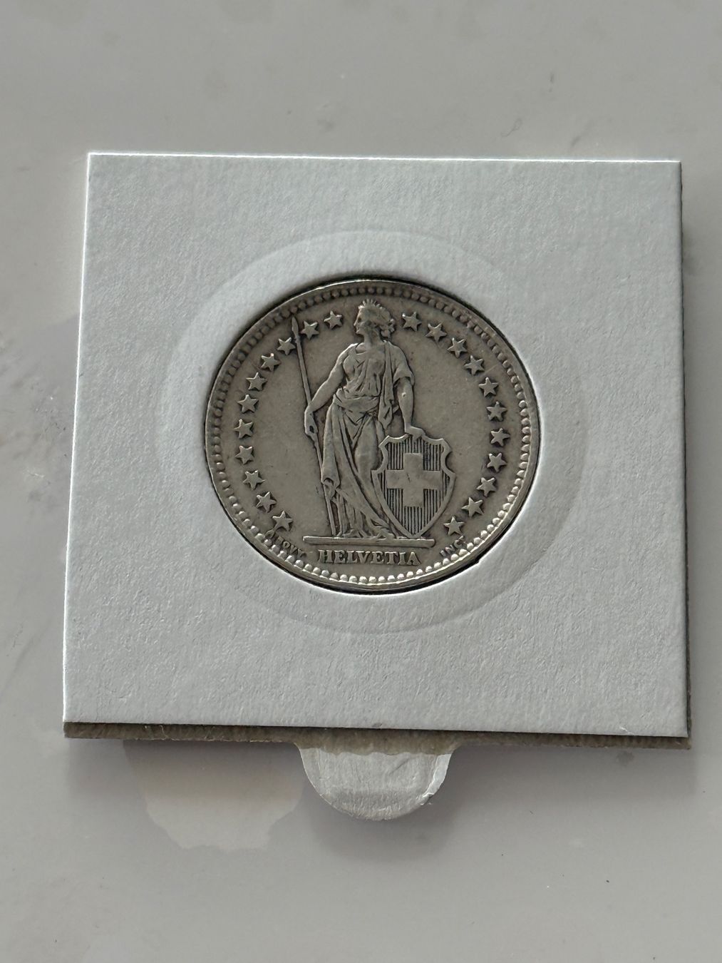 Tutti le monete: 2 Franken 1937  Rar – Usato da Wallisellen venduto da SWISS_SILVER1
