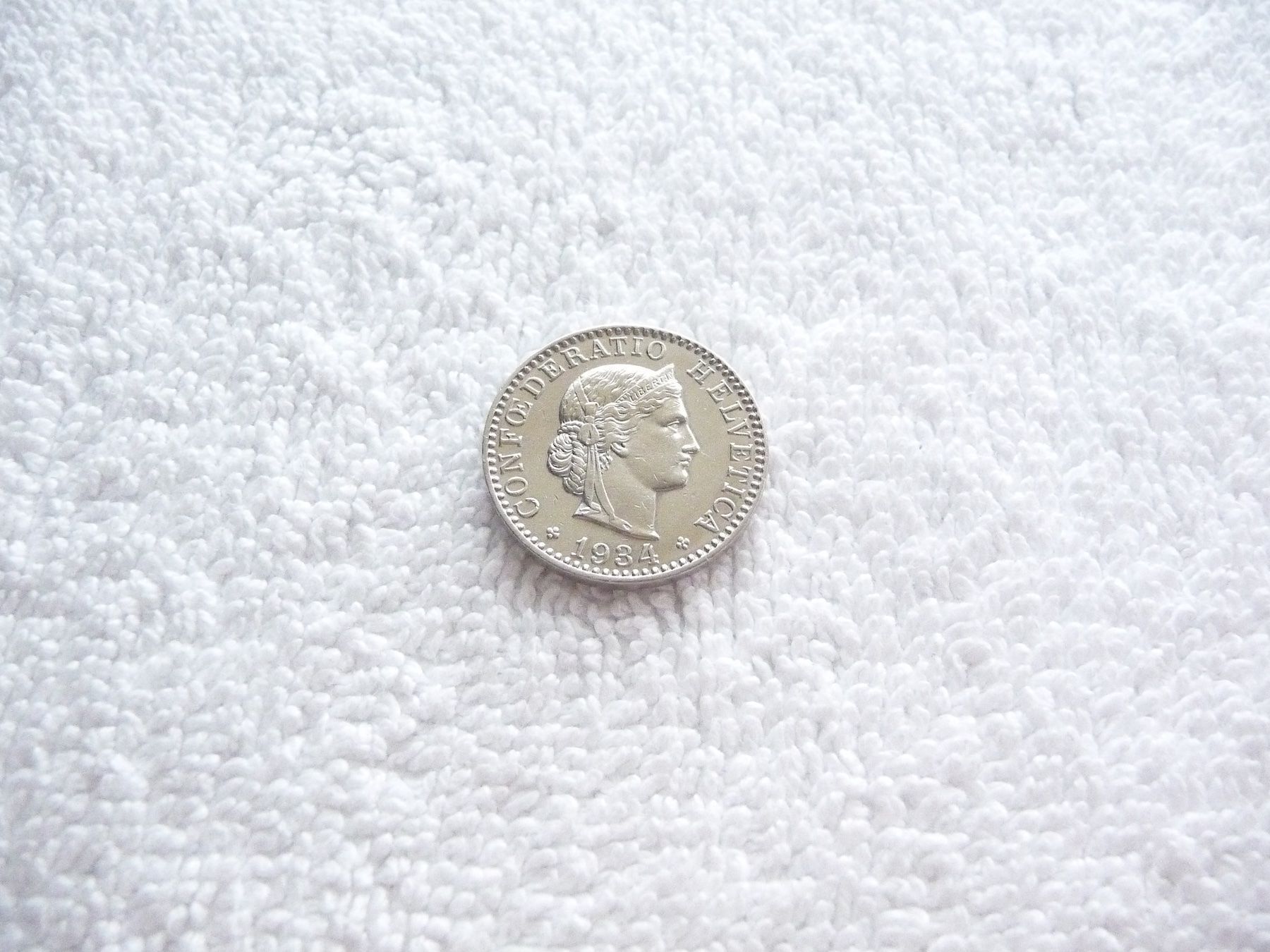 Tutti le monete: 20 centimes/rappen 1934 – Usato da Nyon venduto da Ilmi09