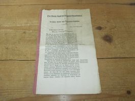 Der Grosse Rath des Kantons Graubünden 1833