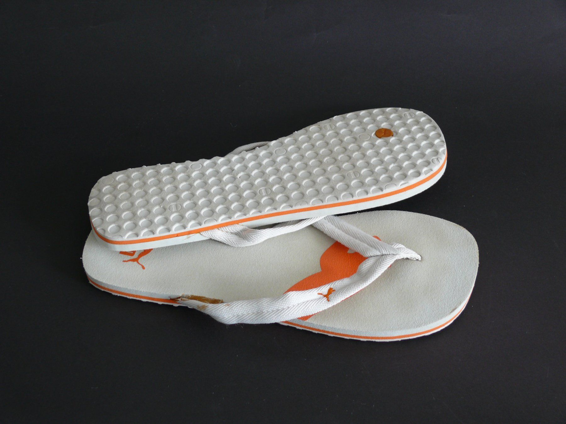Flipper: Puma FlipFlop Grösse 44 / Sohlenlänge ca. 28cm – Usato da Scherzingen venduto da packtesan 1