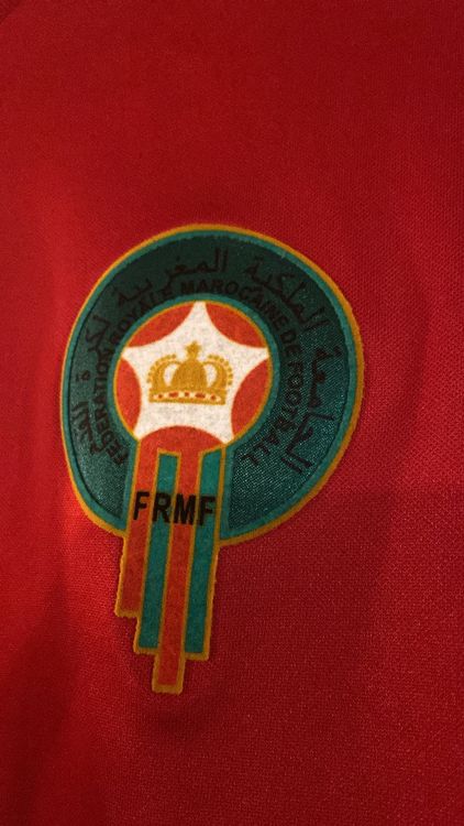Maillot Extérieur Maroc 2022/23 - Blanc - Neuf Avec étiquettes (Tailles S, M, L)