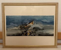 Tableau Peinture Barques et Bateaux