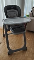 Hochstuhl Chicco Polly Magic Relax grau gebrauchter Zustand