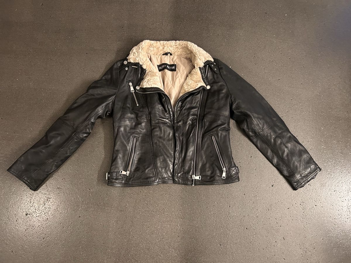 Jacken: Freaky Nation Lederjacke Gr.L schwarz – Gebraucht aus Horw von Kami17