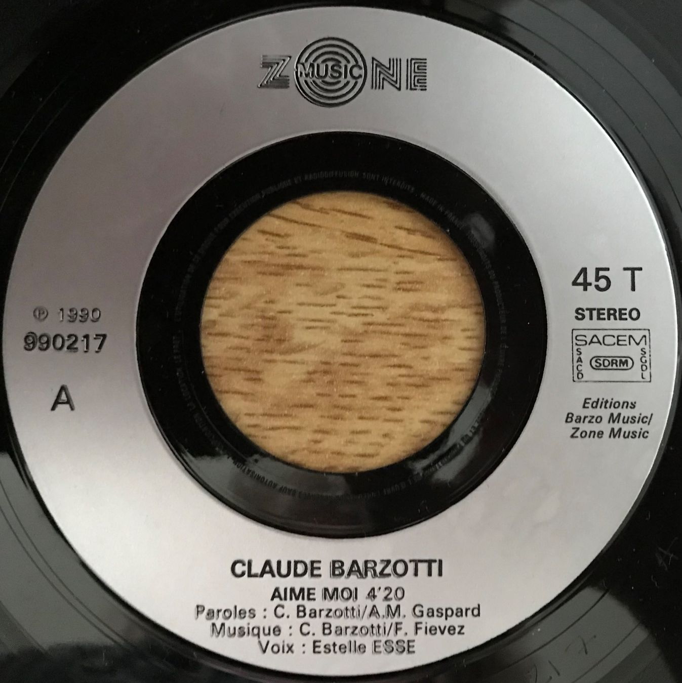 Schallplatten: CLAUDE BARZOTTI - AIME MOI – Gebraucht aus Bussigny von vinyl-pas-cher 2